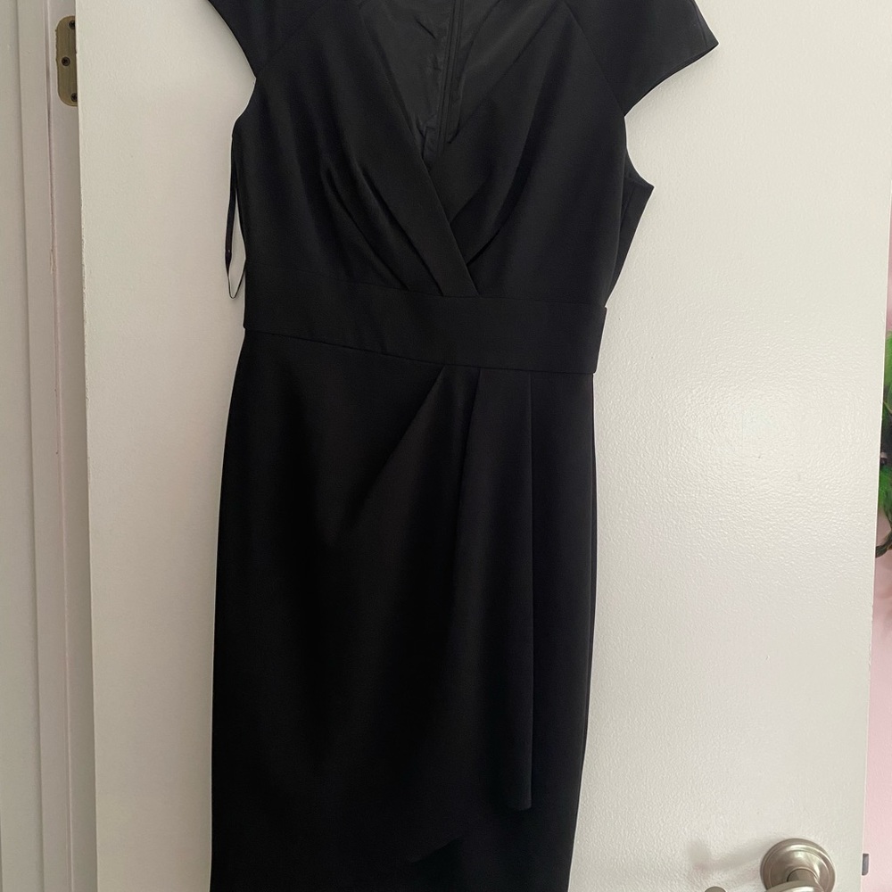 EUC black cocktail dress- White House Black Market